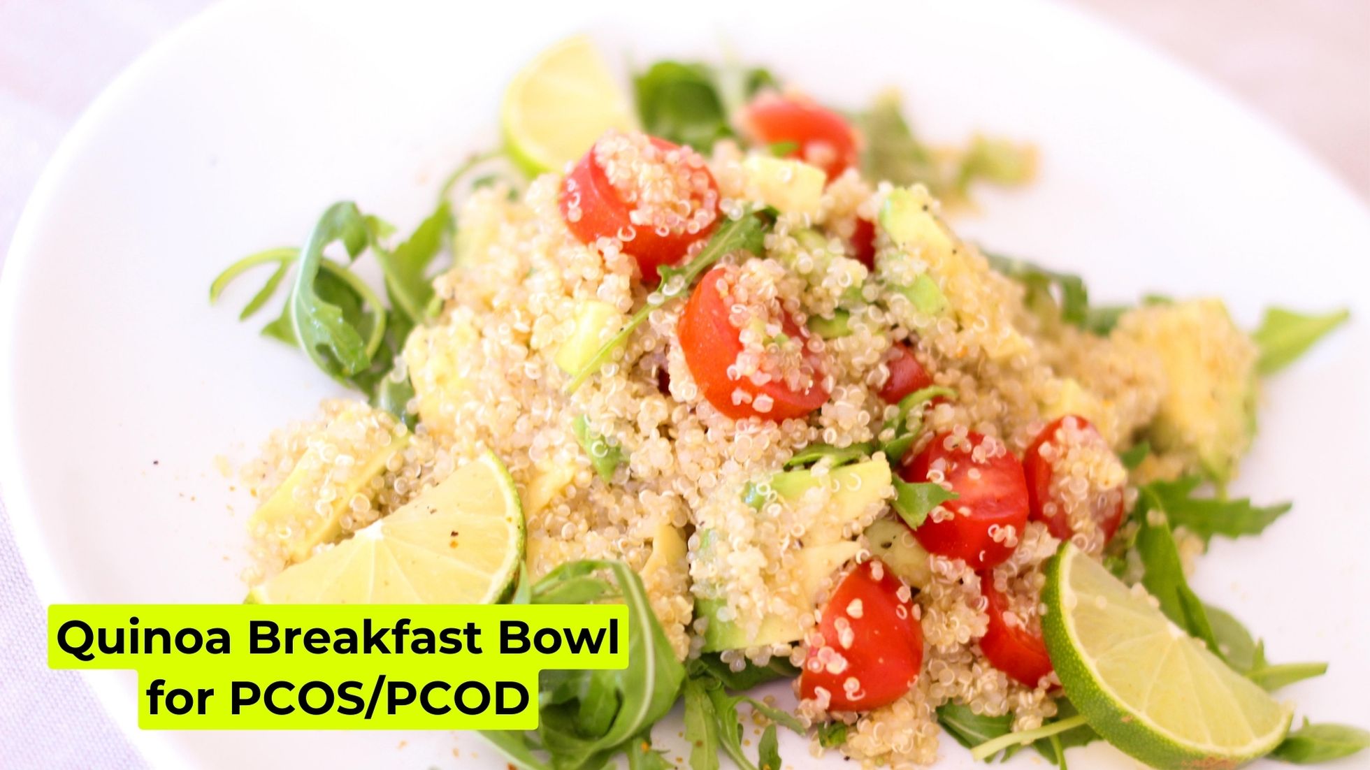 Quinoa Breakfast Bowl for PCOS/PCOD